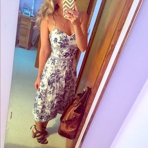 Liz Claiborne paisley print dress